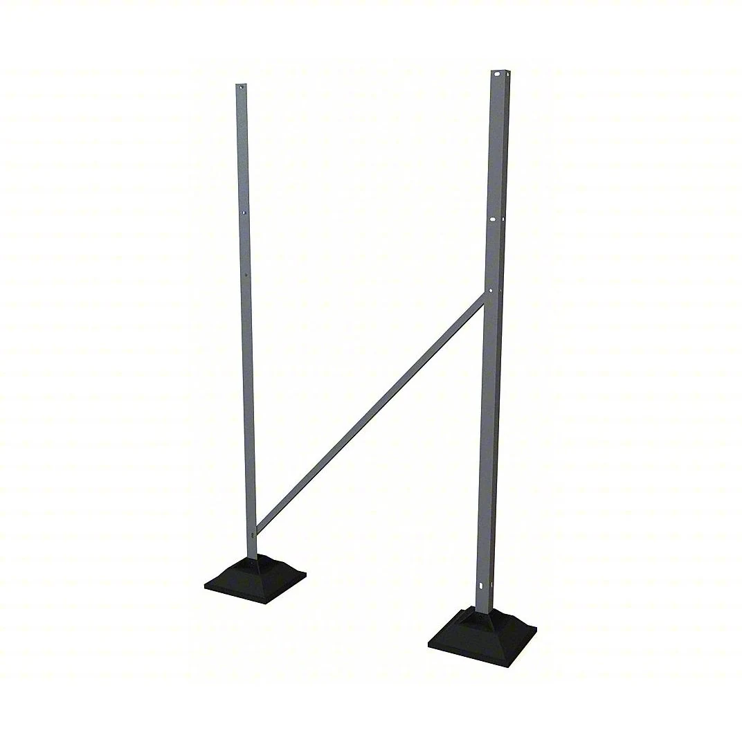 Tri-Arc URTSL60 Tri-Arc Support Leg: 60 in Overall Height, 36 in Overall Wide, 500 lb Load Capacity, Aluminum