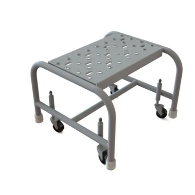 Tri-Arc Welded 1-Step Work Platform, 19" base, 16" wide steps, 450 lb capacity