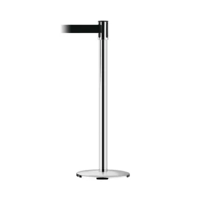Vestil TSB-7M Steel Post With Steel Base Cover Tensabarrier