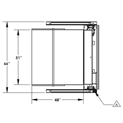 Box Dumper F80177A7, 4,000 lb. Capacity
