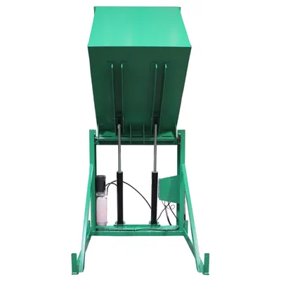 Box Dumper F80183A3, 4,000 lb. Capacity Rear View
