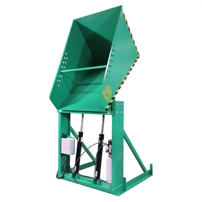 Box Dumper F80189A9, 4,000 lb. Capacity Front Side View