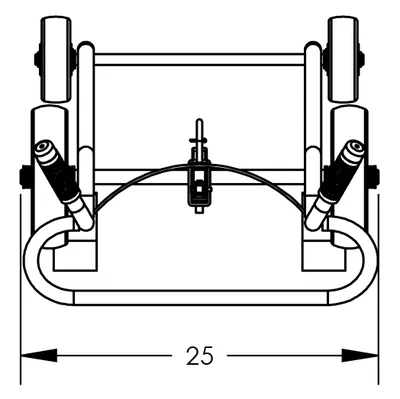 Drum Hand Truck F82845A2, 1,000 lb. Capacity