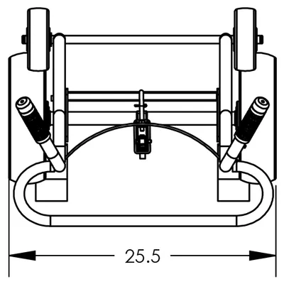 Drum Hand Truck F83160A7L, 1,000 lb. Capacity