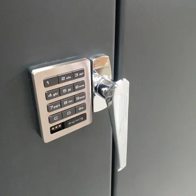 Electronic Locking Cabinet F85875A0, 36"x24"x72"