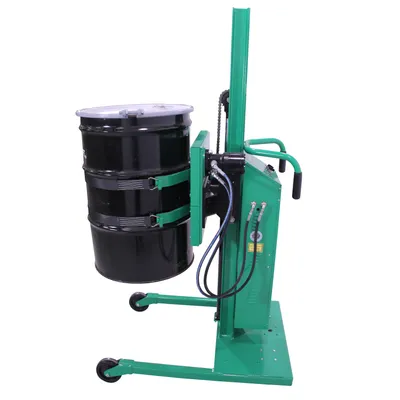 Drum Lift & Rotator Semi-Powered F88566C6, 800 lb. Capacity