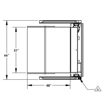 Box Dumper F89019, 6,000 lb. Capacity