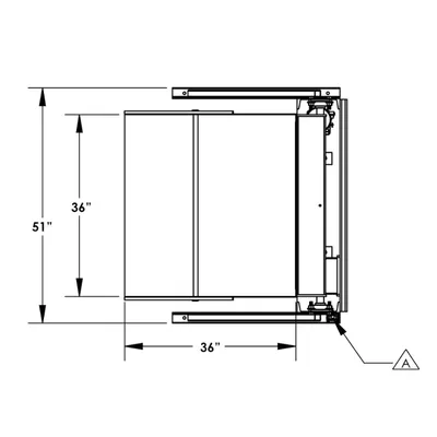 Box Dumper F89027, 2,000 lb. Capacity