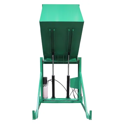Box Dumper F89034, 6,000 lb. Capacity Rear View