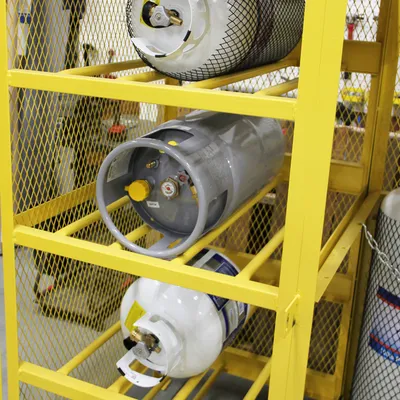 Gas Cylinder Cabinet F89046, 32"x40"x71"