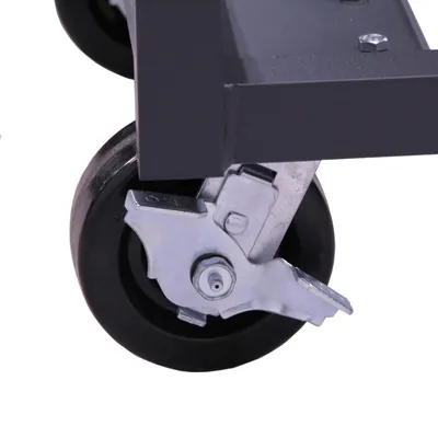 Valley Craft Heavy Duty A-Frame Cart (12) Trays With Lip 38x30x63 2,500 lbs. Caster Wheel
