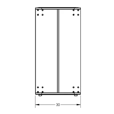 Valley Craft Gray Cage Cart 2-Sided 57x30x68 1,600 lbs. BP 2