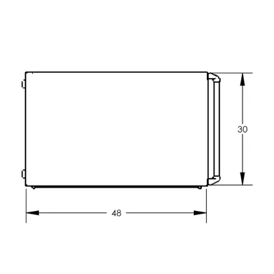 Valley Craft Gray Security Cart 48x30x66 2,000 lbs. BP #2