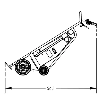 Drum Hand Truck F89503F, 800 lb. Capacity BP #3