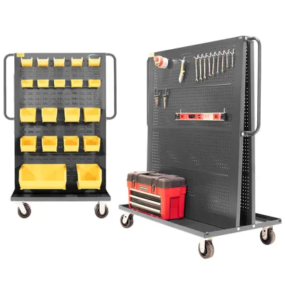 A-Frame Bin & Tool Cart F89547, 1,000 lb. Capacity