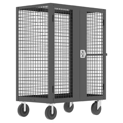 Security Cart F89556VCGY, 2,000 lb. Capacity