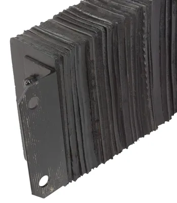 Vestil 1012-4.5 Laminated Rubber Dock Bumper 4