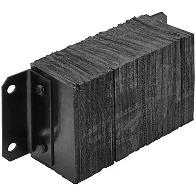 Vestil 1018-6 Laminated Rubber Dock Bumper