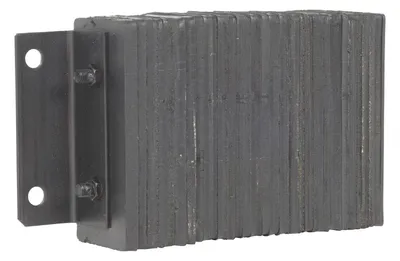 Vestil 1018-4.5 Laminated Rubber Dock Bumper 1