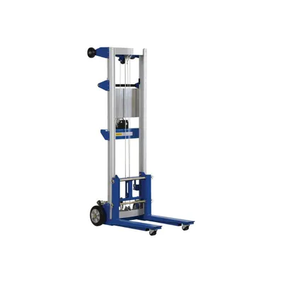 Vestil A-LIFT-R-HP pallet stacker shown from an alternate angle