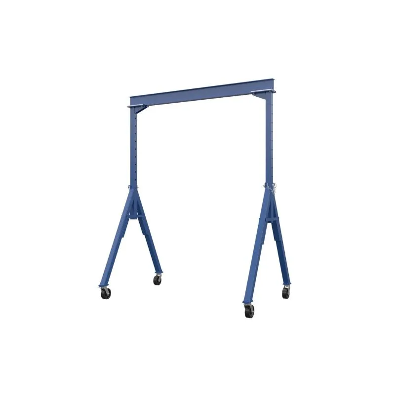 Vestil AHS-8-10-14 Steel Adjustable Height Gantry Crane