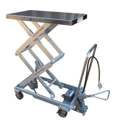 Vestil AIR-800-D-PSS Partially Stainless Steel Air Cart