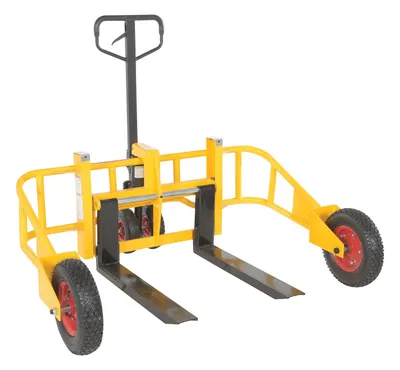 Vestil ALL-T-2 pallet jack shown from an alternate angle