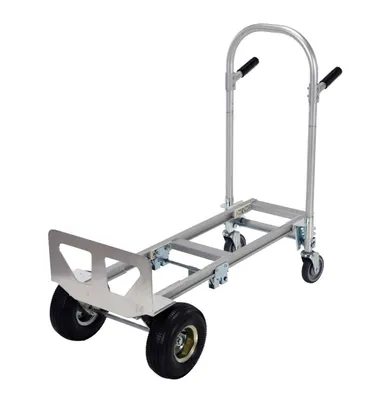 Vestil ALUM-CONV hand truck shown from an alternate angle