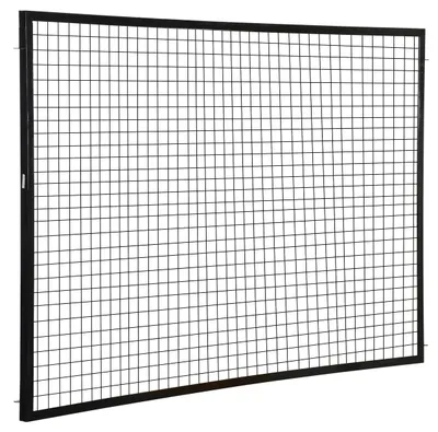 Vestil APG-DR-54 wire mesh partitions​ shown from an alternate angle