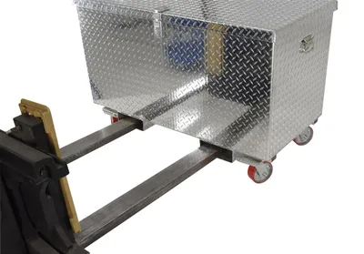 Vestil APTS-2448-CF tool chest shown from an alternate angle