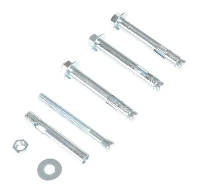 Vestil AS-584-4PK Concrete Sleeve Anchor Bolts 1