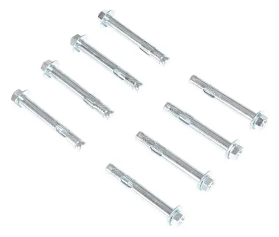 Vestil AS-584-8PK Steel Concrete Sleeve Anchor Bolts