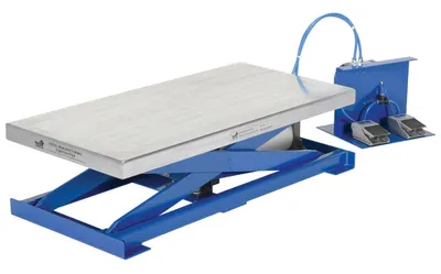 Vestil AT-10 Steel Pneumatic Scissor Lift Table