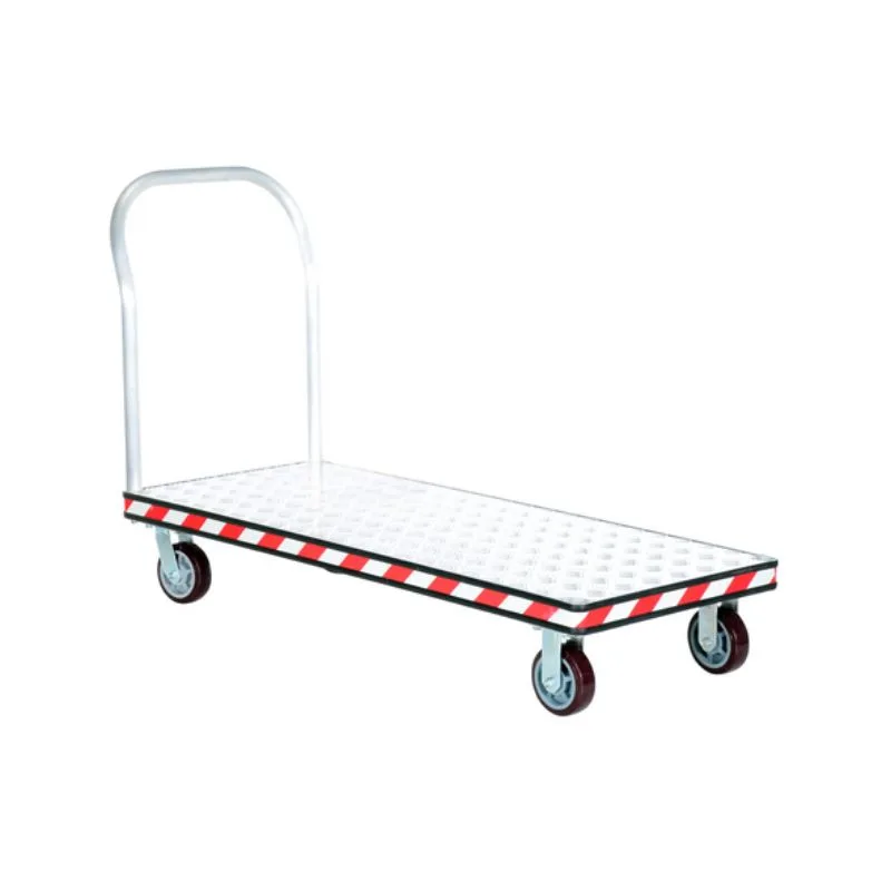 Vestil ATP-C-2460 Aluminum Heavy Duty Tread Plate Platform Truck