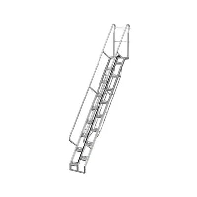 Vestil ATS-11-56-HDG Galvanized Alternate Tread Stair