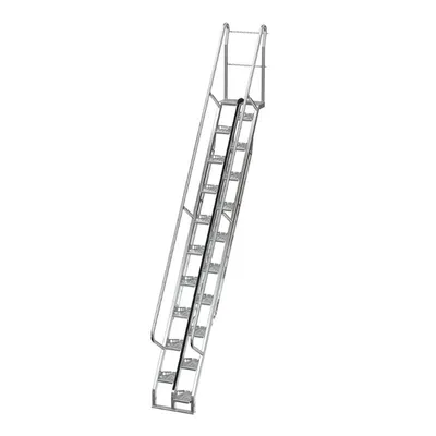 Vestil ATS-12-56-HDG Galvanized Alternate Tread Stair