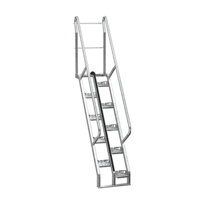 Vestil ATS-6-56-HDG Galvanized Alternate Tread Stair