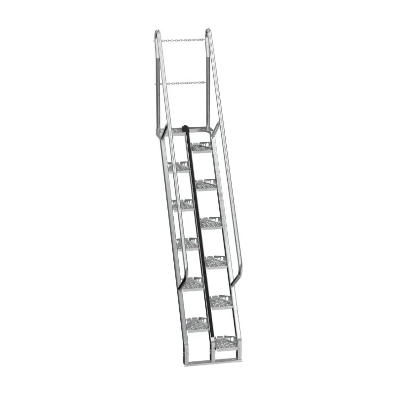 Vestil ATS-7-56-HDG Galvanized Alternate Tread Stair