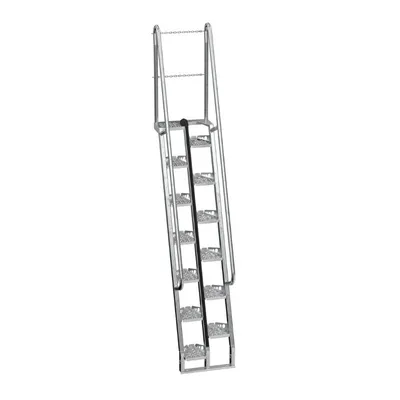 Vestil ATS-8-68-HDG Galvanized Alternate Tread Stair