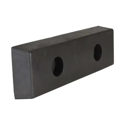 Vestil B-516 Rubber Rectangle Molded Bumper