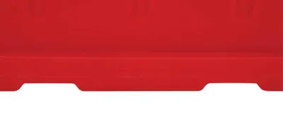 Vestil BCD-7636-RD Polyethylene Stackable Barricade 8