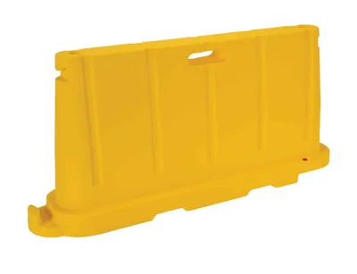 Vestil BCD-7636-YL Polyethylene Stackable Barricade