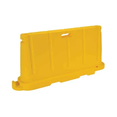 Vestil BCD-7636-YL Polyethylene Stackable Barricade