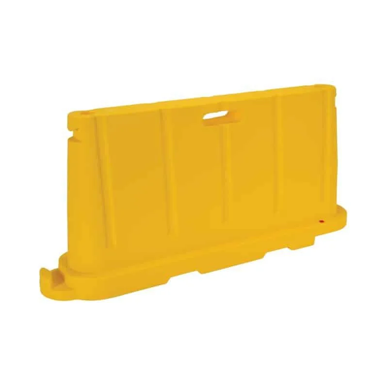 Vestil BCD-7636-YL Polyethylene Stackable Barricade