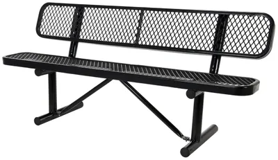 Vestil BEN-MX-72-BK Steel Bench 2
