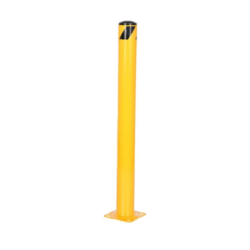 Vestil BOL-42-4.5-FYL Steel Pipe Safety Bollards