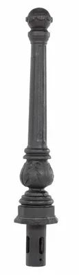 Vestil BOL-CI-39-5 Ductile Iron Decorative Bollard