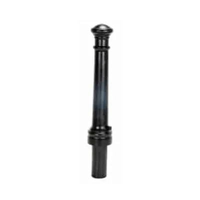 Vestil BOL-CI-40-8 Ductile Iron Decorative Bollard