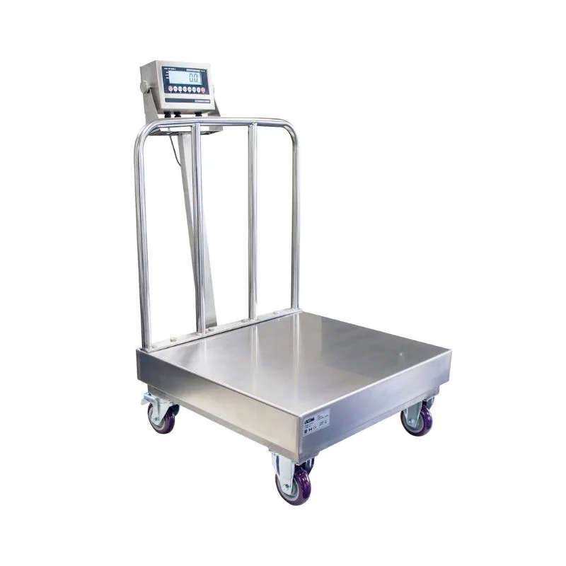 Vestil BS-915SSBW-2424-500 Stainless Steel Portable Bench Scale