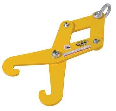 Vestil BT-40 hoists and crane shown from an alternate angle